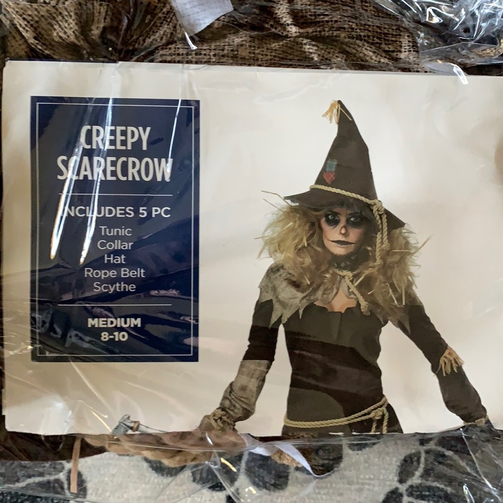 California Costumes | Women’s Sz M (8/10) Creepy Scarecrow Costume
